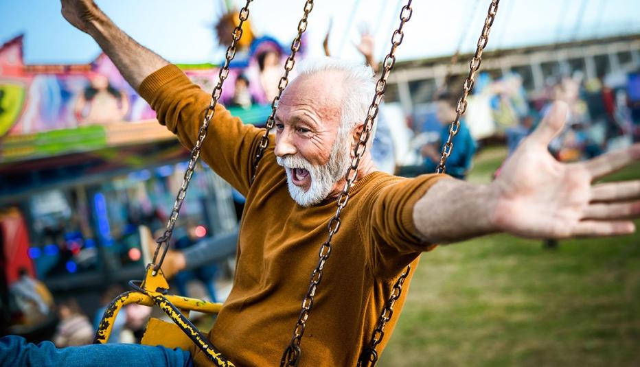 Shouting for Joy on a Chain Swing Shouting for Joy on a Chain Swing