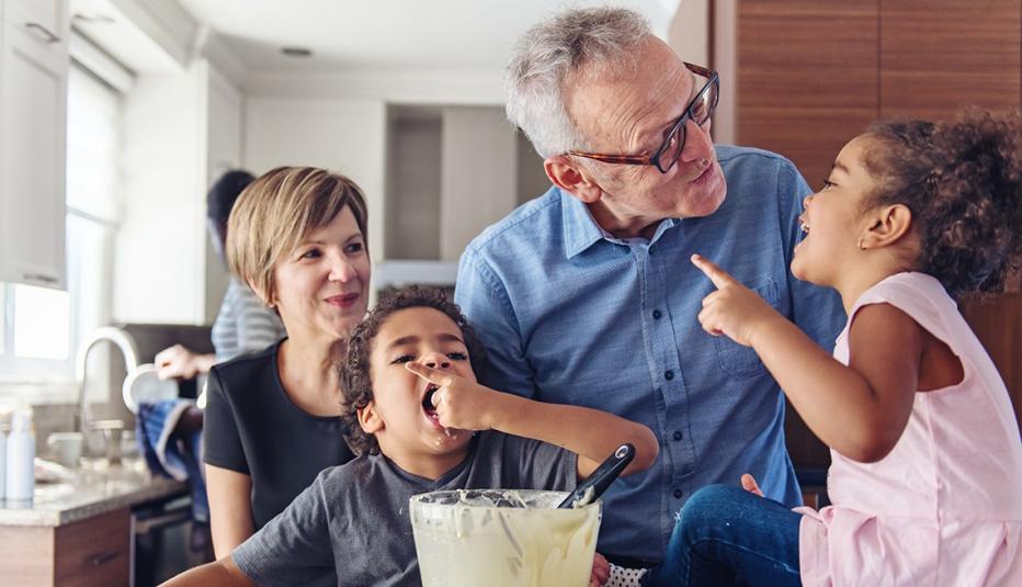 Making Cupcakes with the Grandkids