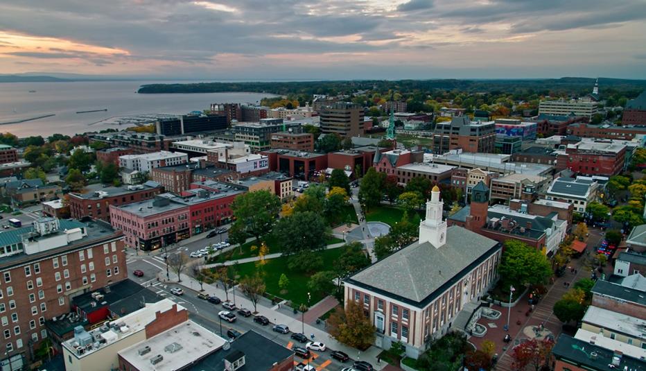 Burlington, Vermont: Aerial View