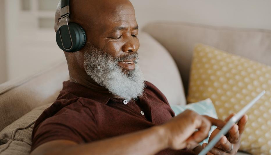 Listening to Music on a Tablet