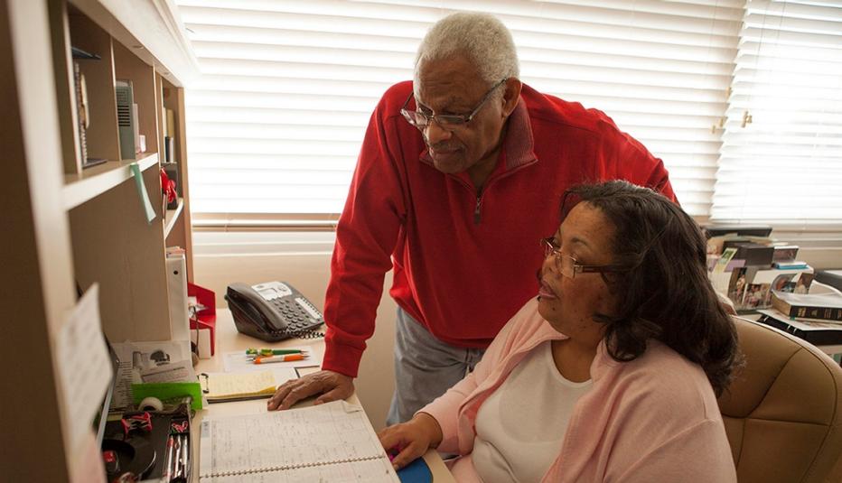 african-american-couple-at-desk african-american-couple-at-desk
