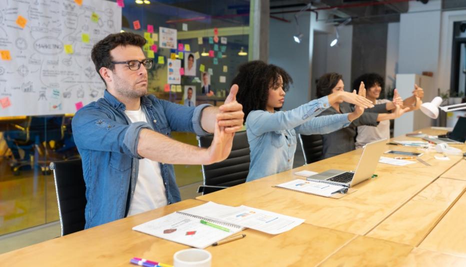 Stretching at the Office