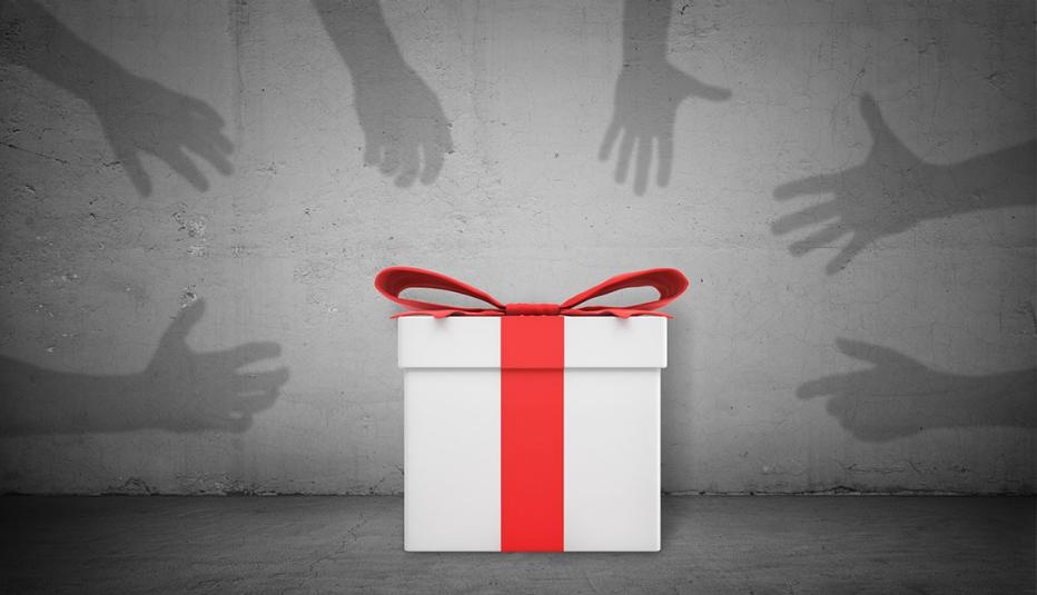 Gift Threatened with Theft Gift Threatened with Theft