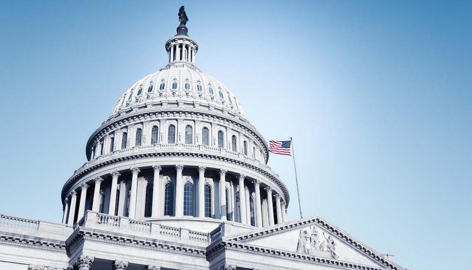View of the US Capitol