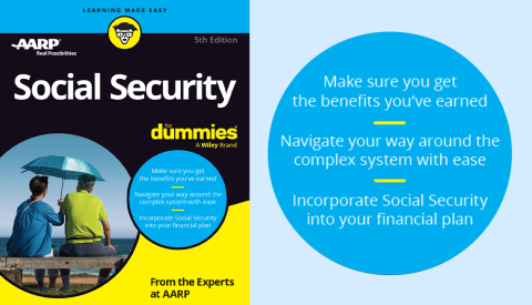Social Security for Dummies, 5th Edition book cover Social Security for Dummies, 5th Edition book cover