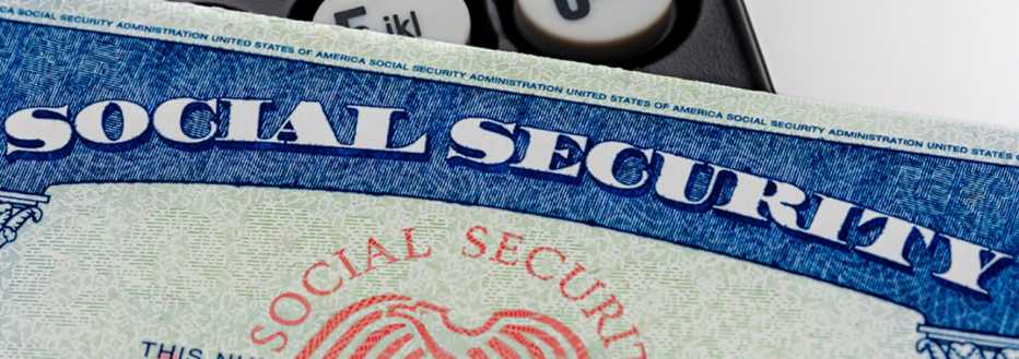 Social Security card.