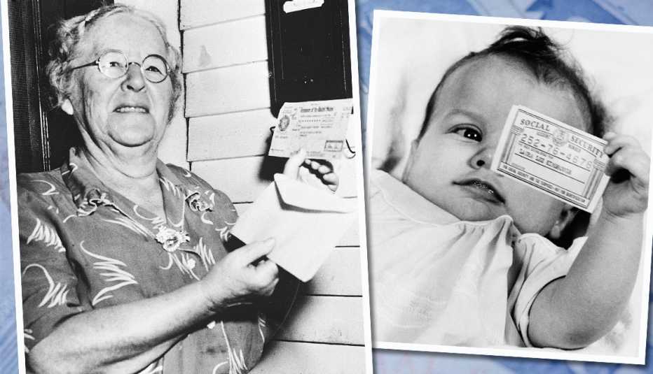 images from the history of social security