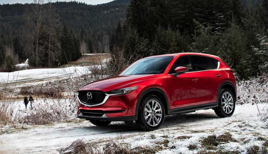2020 red Mazda CX5