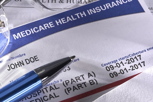 Medicare health insurance card