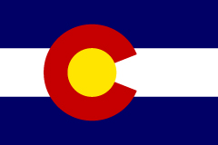 state flag of Colorado