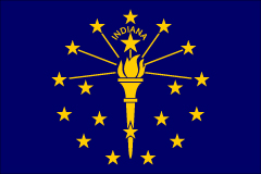 state flag of Indiana