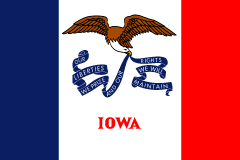 state flag of Iowa