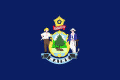 state flag of Maine