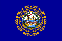 state flag of New Hampshire