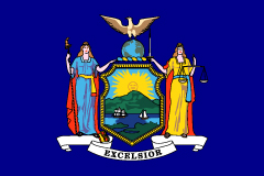 state flag of New York