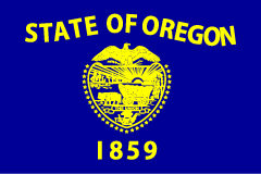 state flag of Oregon