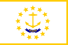 state flag of Rhode Island