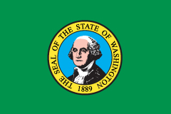 state flag of Washington