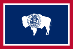 state flag of Wyoming