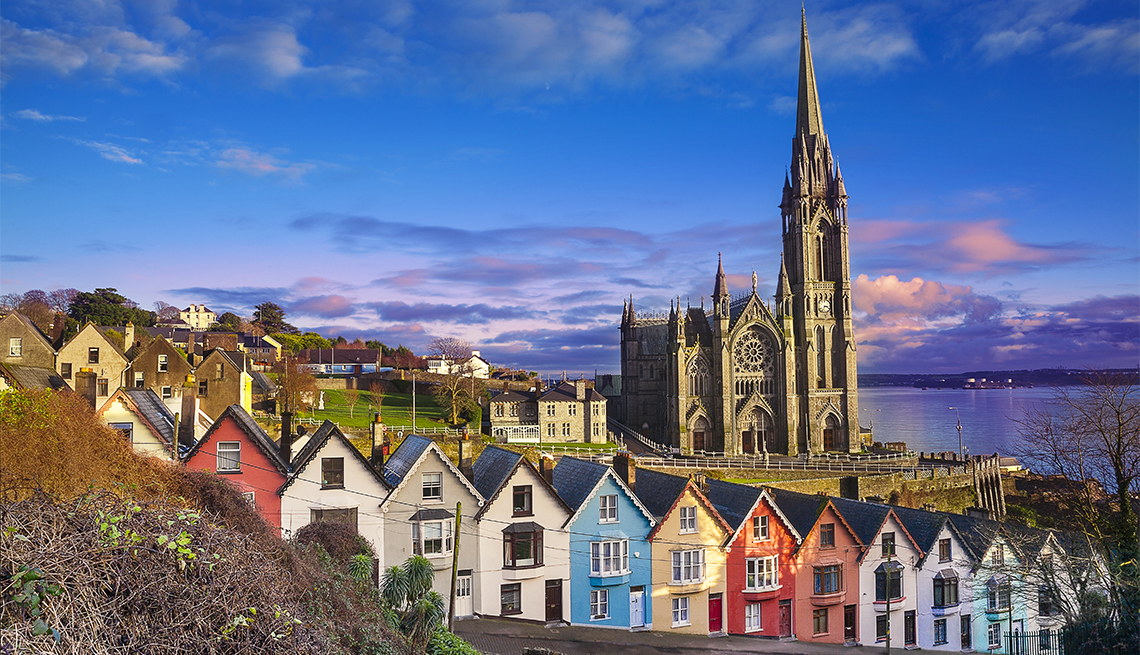 Cobh is a harbour town in County Cork, Ireland
