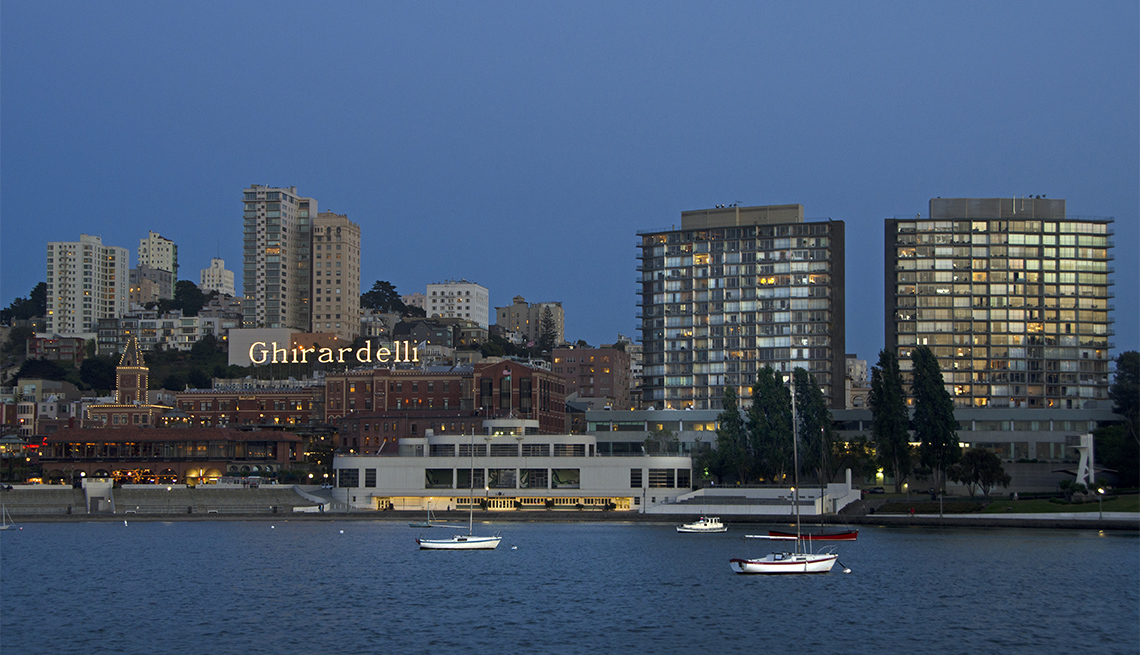 Ghirardelli Square area