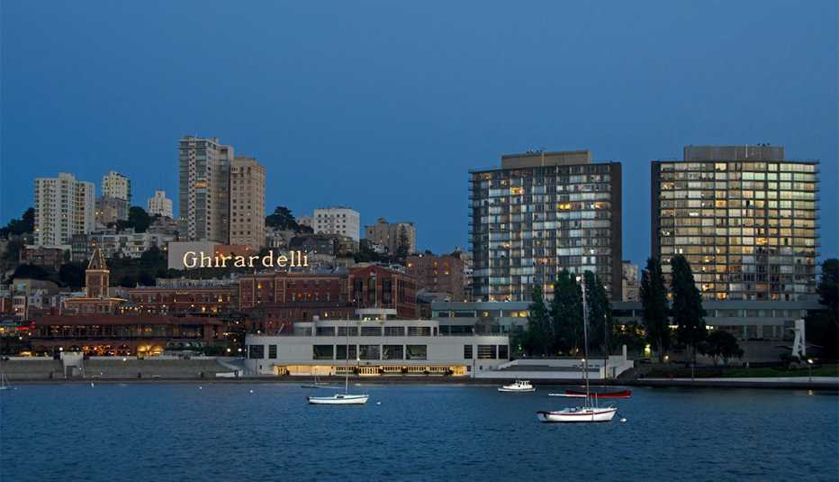 Ghirardelli Square area