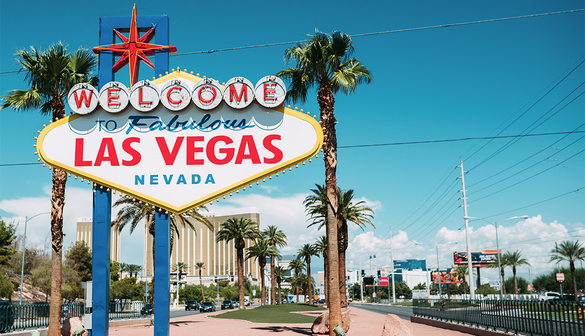 welcome to Las Vegas sign