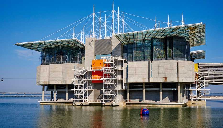 Lisbon Aquarium in Portugal