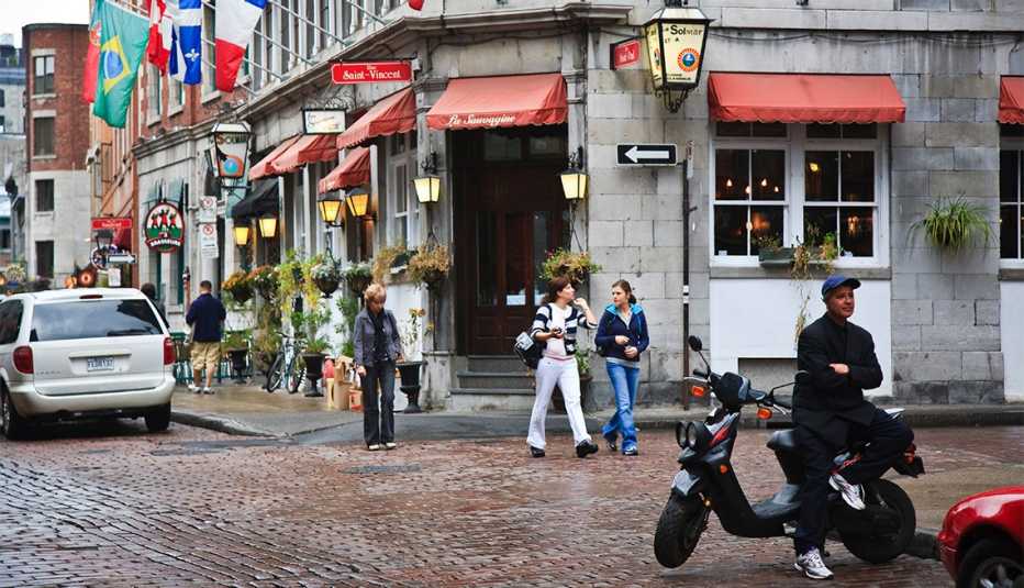 Old Town Montreal Quebec Canada