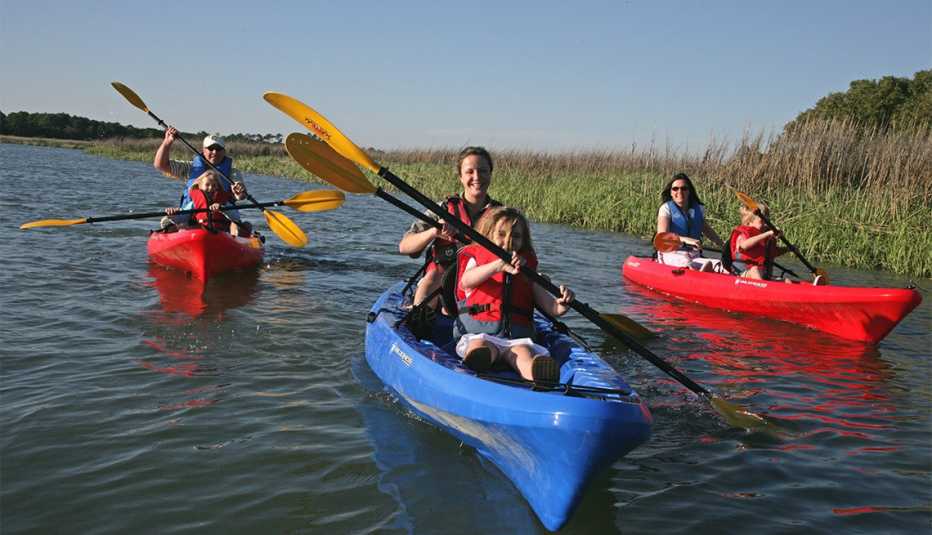 Kayaking at Kiawah Island Golf Resort