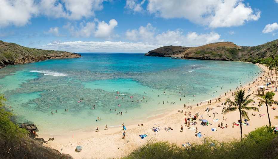 Hanauma Bay  Hawaii 