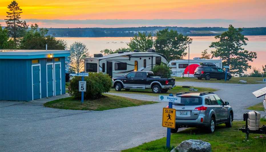 Bar Harbor Mountain Desert Narrows Camping Resort