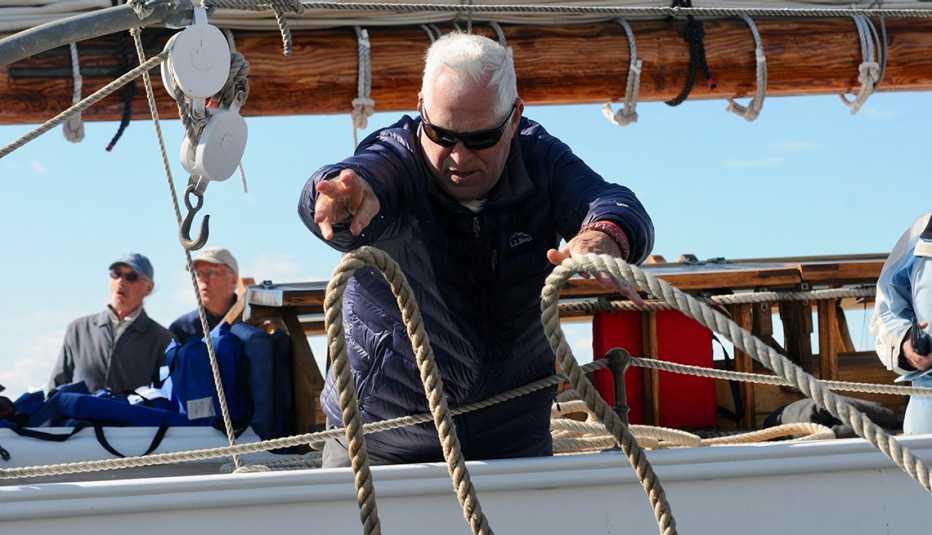 Maine Windjammer Passenger 