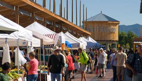 Santa Fe farmers market 