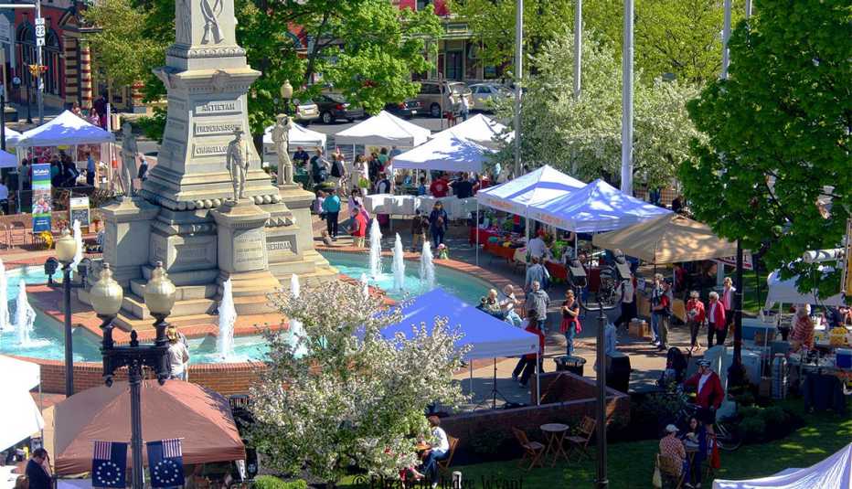 the easton farmers market in easton pennsylvania