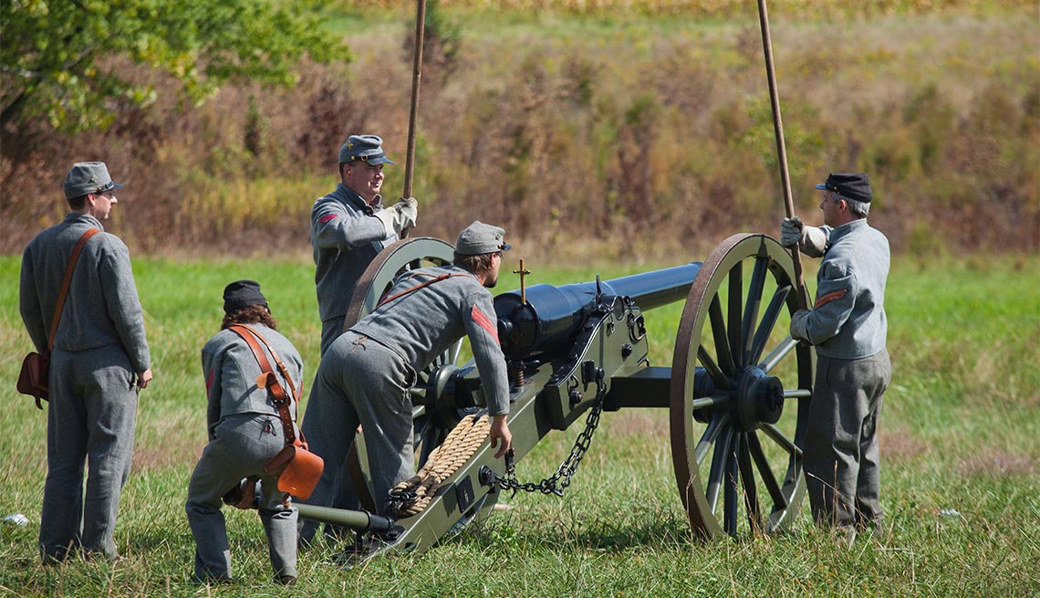 American Civil War reenactment - Gettysburg, Pennsylvania