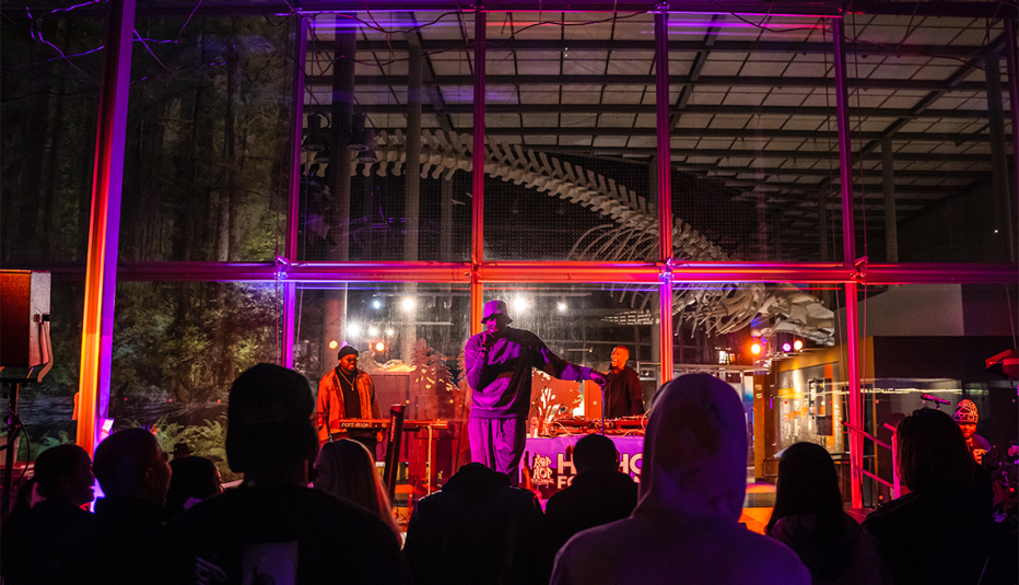 live entertainment at the california academy of sciences
