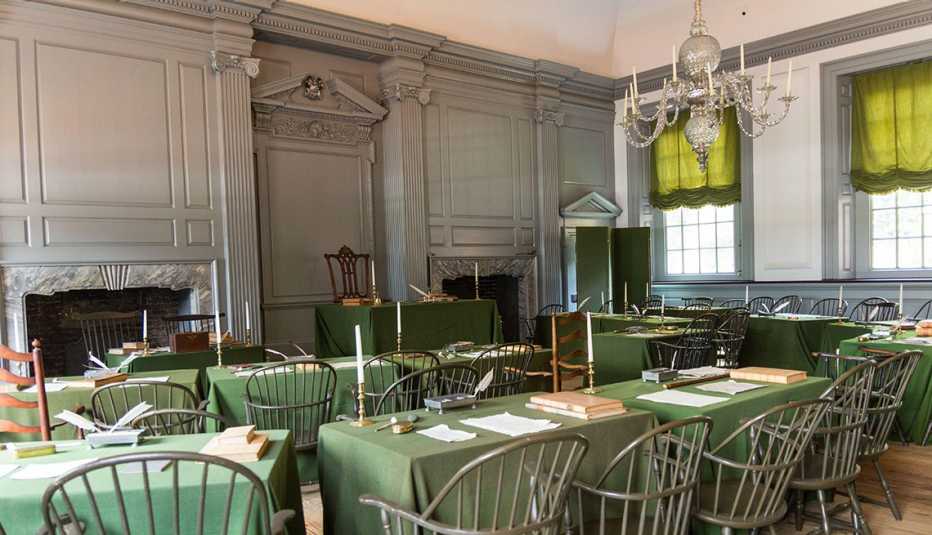 Independence Hall in Philadelphia