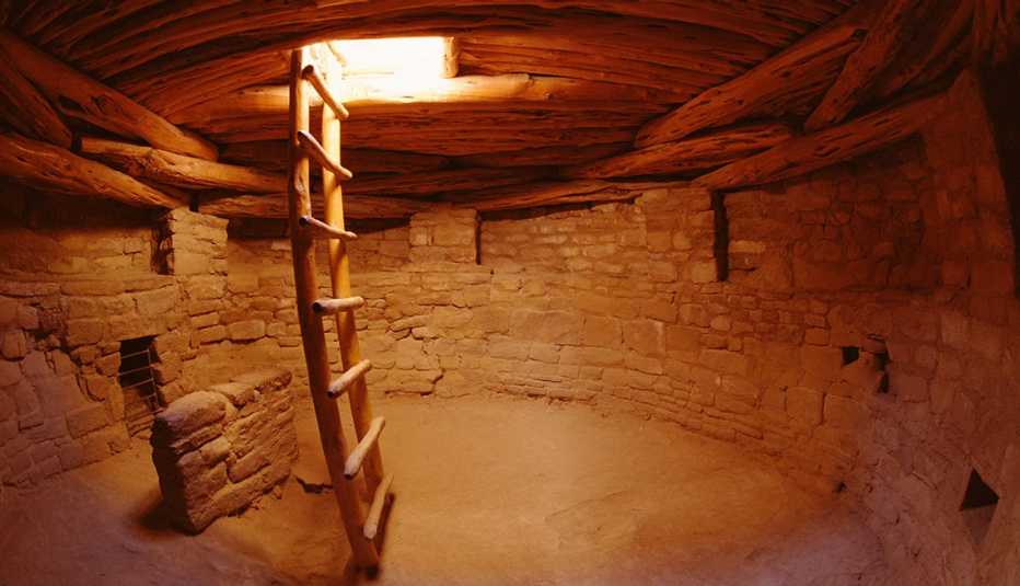 Kiva at Spruce tree house