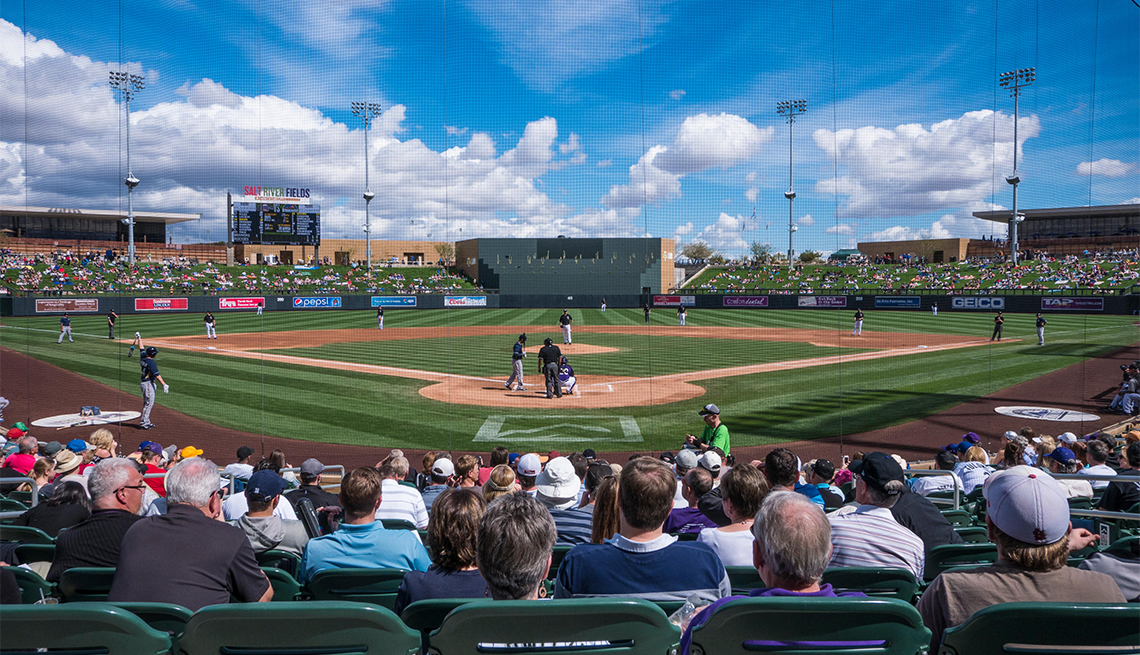 Cactus League spring training baseball, Salt River Fields at Talking Stick, Scottsdale, Arizona