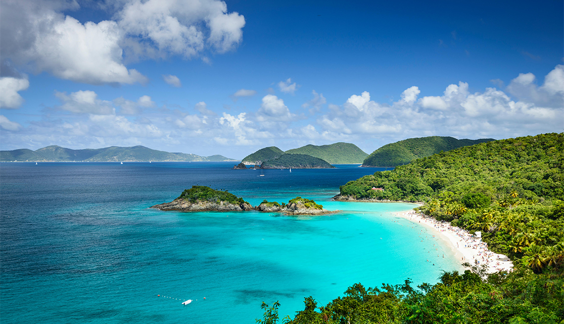 St. John, US Virgin Islands at Trunk Bay