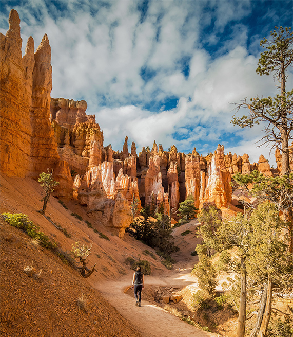  known as the Queen's Garden, due to the shapes of the rock formations.