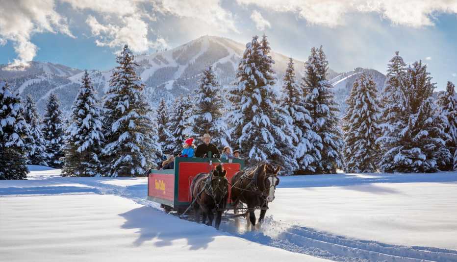 sleigh ride in the mountains sleigh ride in the mountains