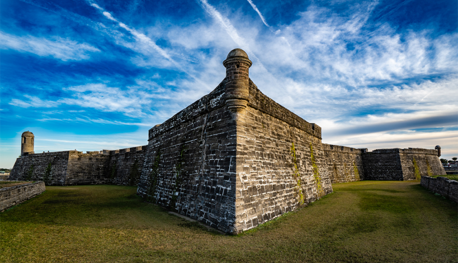 The Castillo de San Marcos National Monument in St. Augustine, Florida The Castillo de San Marcos National Monument in St. Augustine, Florida