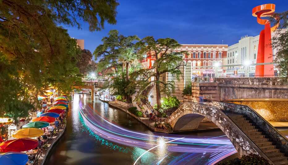 River Walk District in San Antonio, Texas, Long Weekend Getaway, Travel 