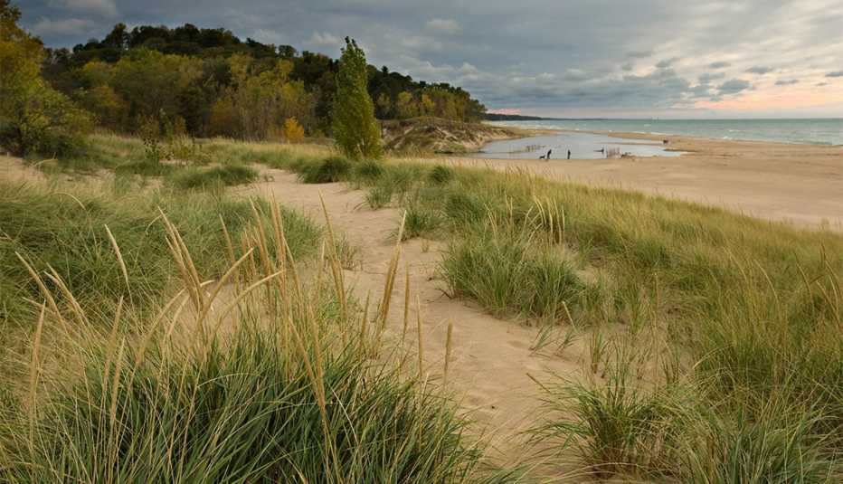 Warren Dunes State Park in Michigan Warren Dunes State Park in Michigan