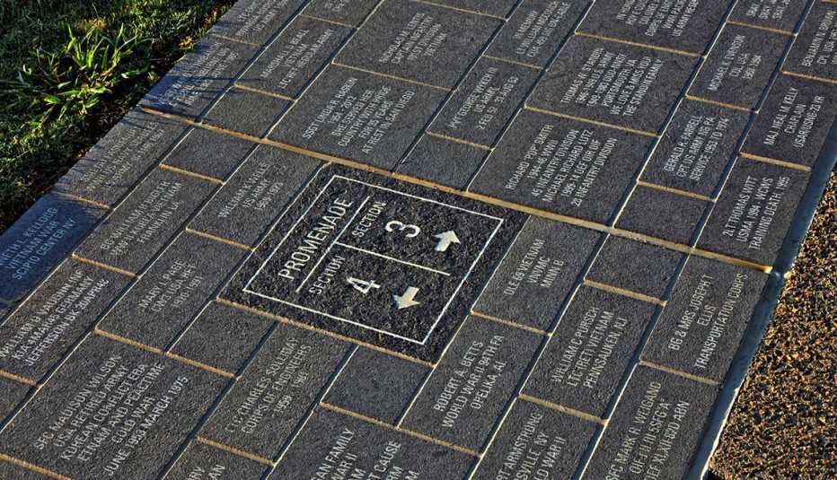 the path of remembrance outdoors at the national museum of the united states army the path of remembrance outdoors at the national museum of the united states army