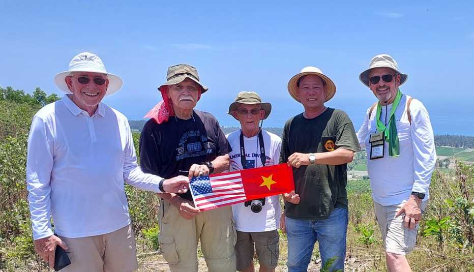 Vietnam Battlefield Tours A group on a recent tour with Vietnam Battlefield Tours.