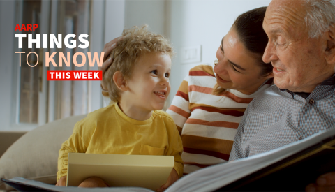 Things to Know This Week people sitting with a child on their laps