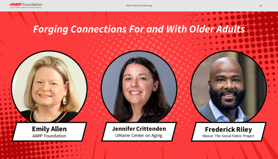 Photos of Experience Corp leaders Emily Allen, Jennifer Crittenden and Frederick Riley